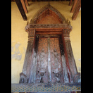 Ein Fenster des Wat Si Saket